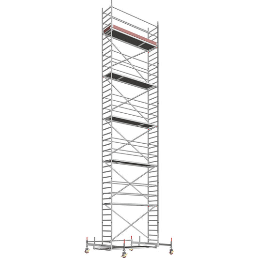 Universal mobile access tower, standard model, scaffolding height 11.61 m.
