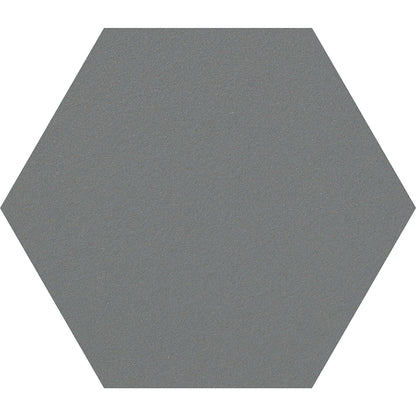 Hexagonal designer pin board, cork, WxH 600 x 600 mm, dark grey.