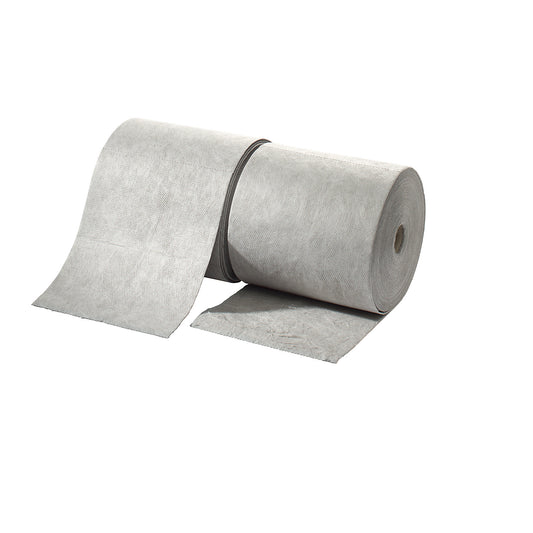 BASIC absorbent sheeting, roll of sheeting, universal, 400 mm x 40 m, pack of 2 rolls.