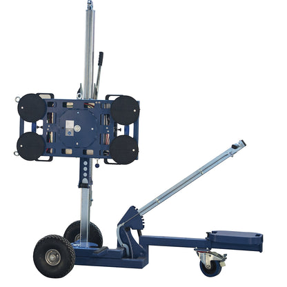 LIFTMASTER lifting device, manual dual circuit lifting system, rotates 360°, max. load 180 kg, disc Ø 220 mm.