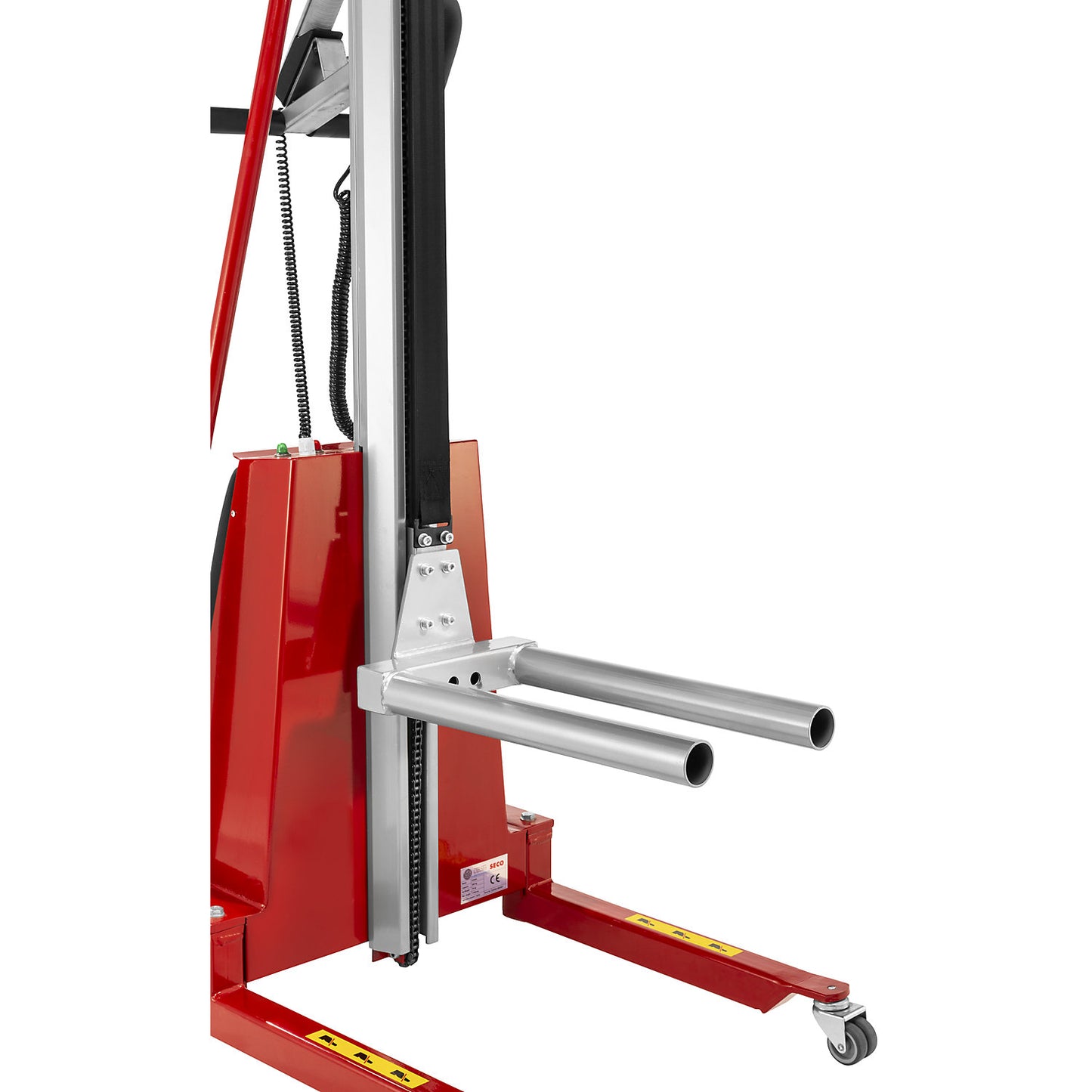 Roller fork for ECO mini-lifter, Ø 48 mm, distance across forks 248 mm.