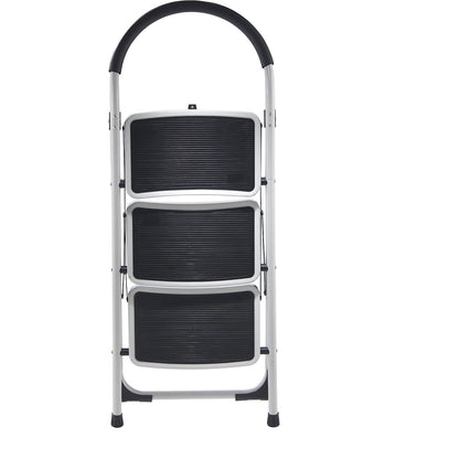 Folding step, max. load 150 kg, 3 steps.