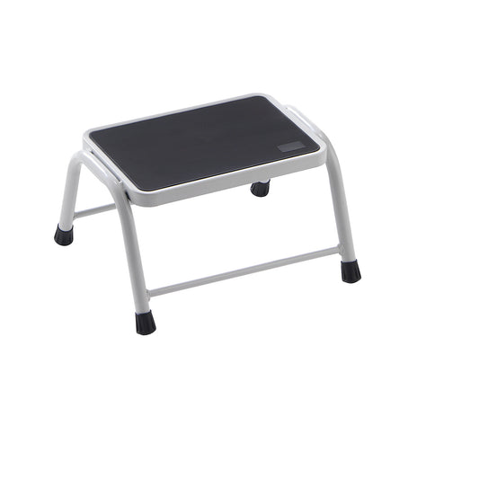 Tubular steel steps, max. load 150 kg, 1 step.