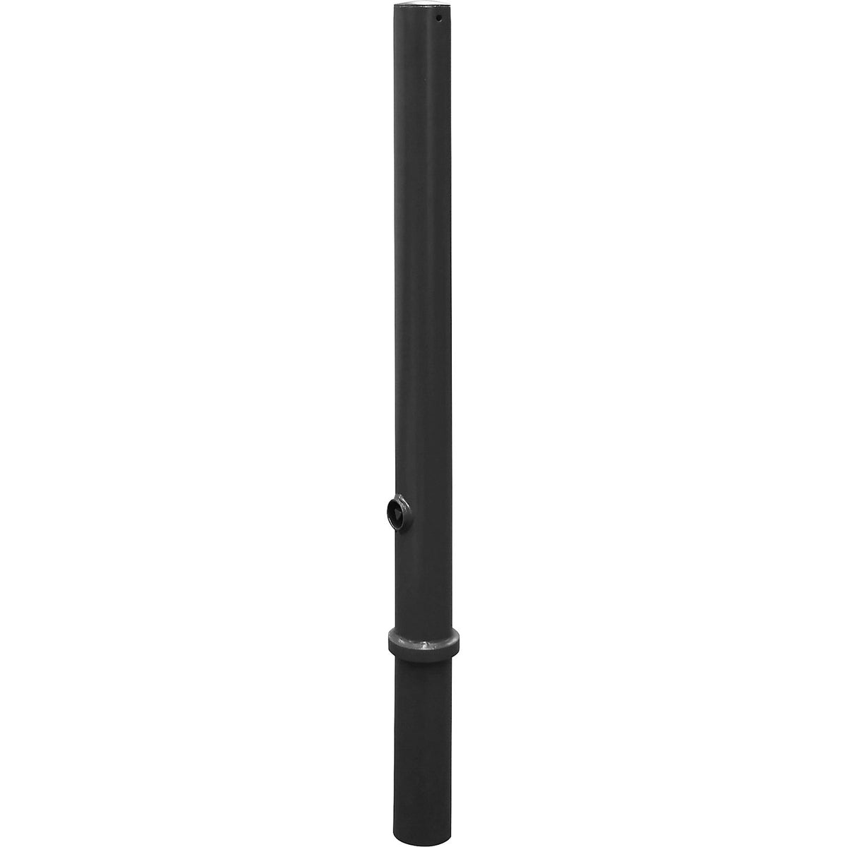 Barrier post, Ø 76 mm, iron mica, removable, without eyelet.