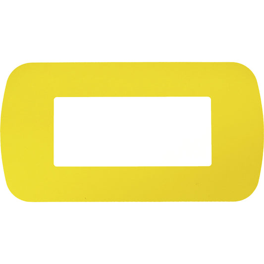 Floor frame, format DL, pack of 10, yellow.