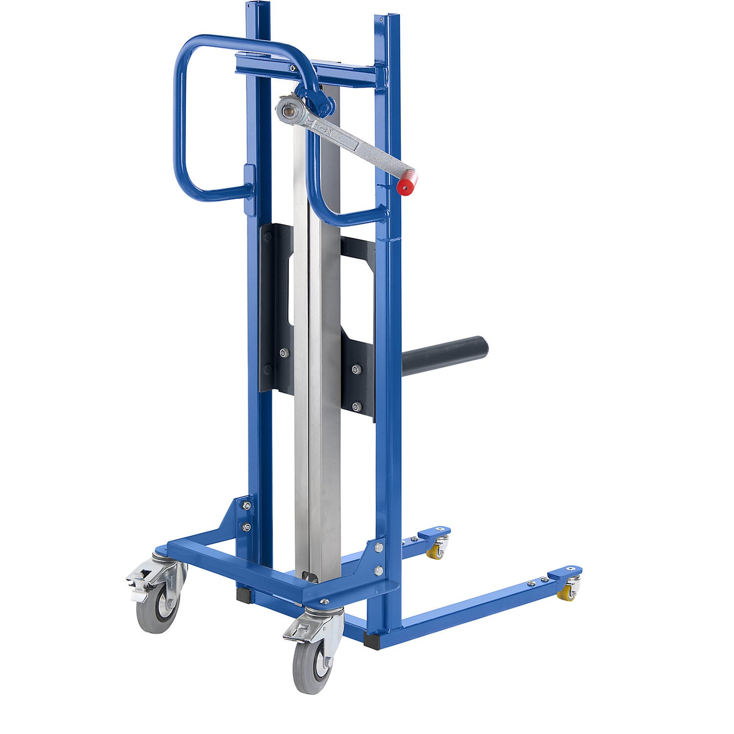Material lifter, with spike, with 4 swivel castors.