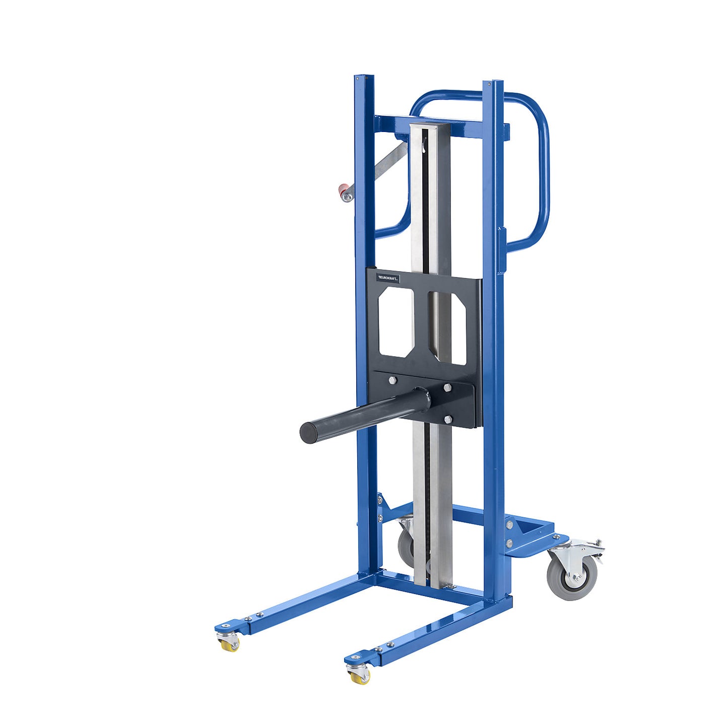 Material lifter, with spike, with 4 swivel castors.