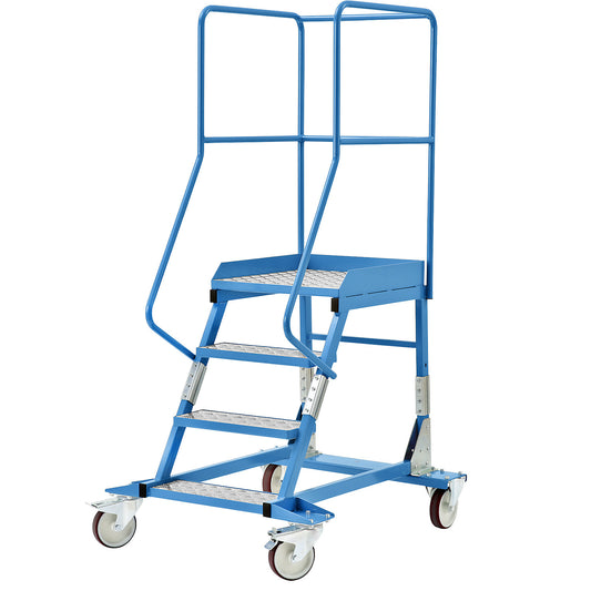 Mobile safety steps, aluminium step inserts, 4 steps.