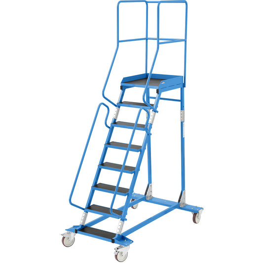 Mobile safety steps, phenolic plywood step insert, 8 steps.