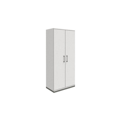 P12 - Double door cupboard, HxWxD 1869 x 800 x 442 mm, white.