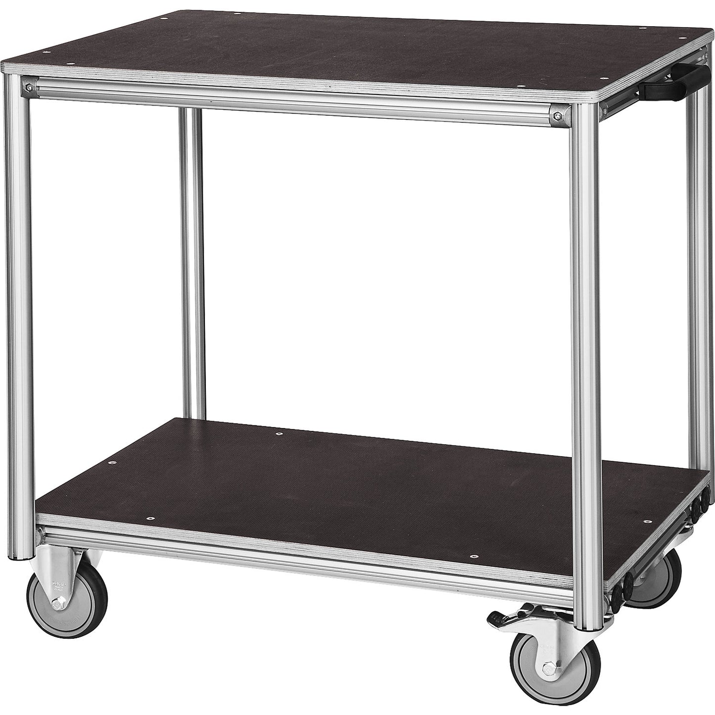Workshop trolley made of aluminium profile, LxWxH 900 x 600 x 915 mm, 1+ items.