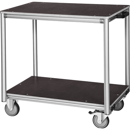 Workshop trolley made of aluminium profile, LxWxH 900 x 600 x 915 mm, 1+ items.