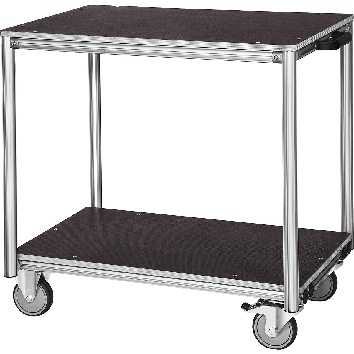 Workshop trolley made of aluminium profile, LxWxH 900 x 600 x 915 mm, 1+ items.