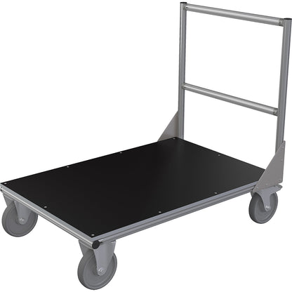 Platform truck made of aluminium profile, LxWxH 1240 x 800 x 1100 mm, 1+ items.