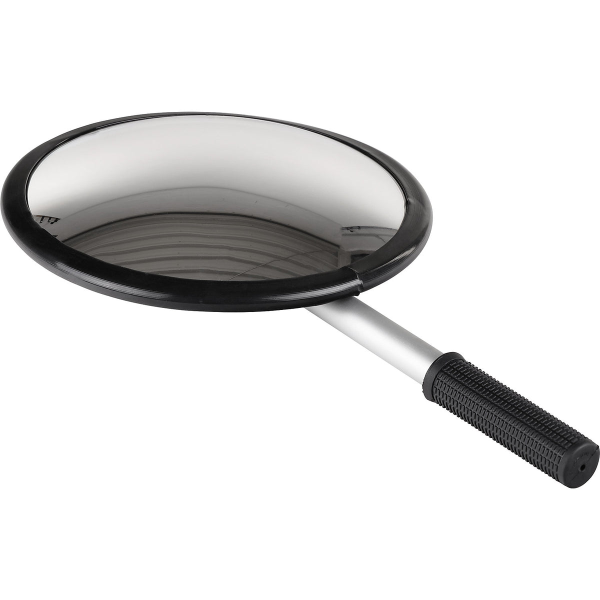 Inspection mirror with telescopic arm, round, Ø 250 mm.