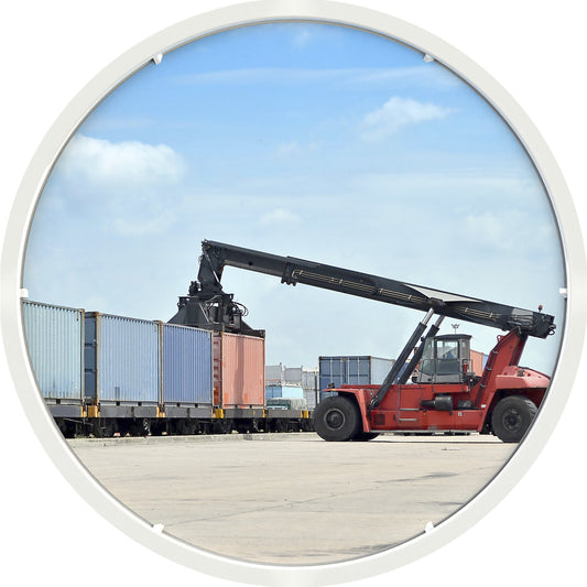 Universal mirror, round, Ø 800 mm.