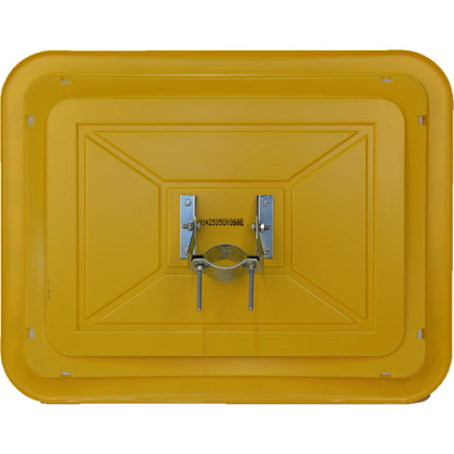 Industrial mirror, rectangular, HxWxD 800 x 1000 x 50 mm.