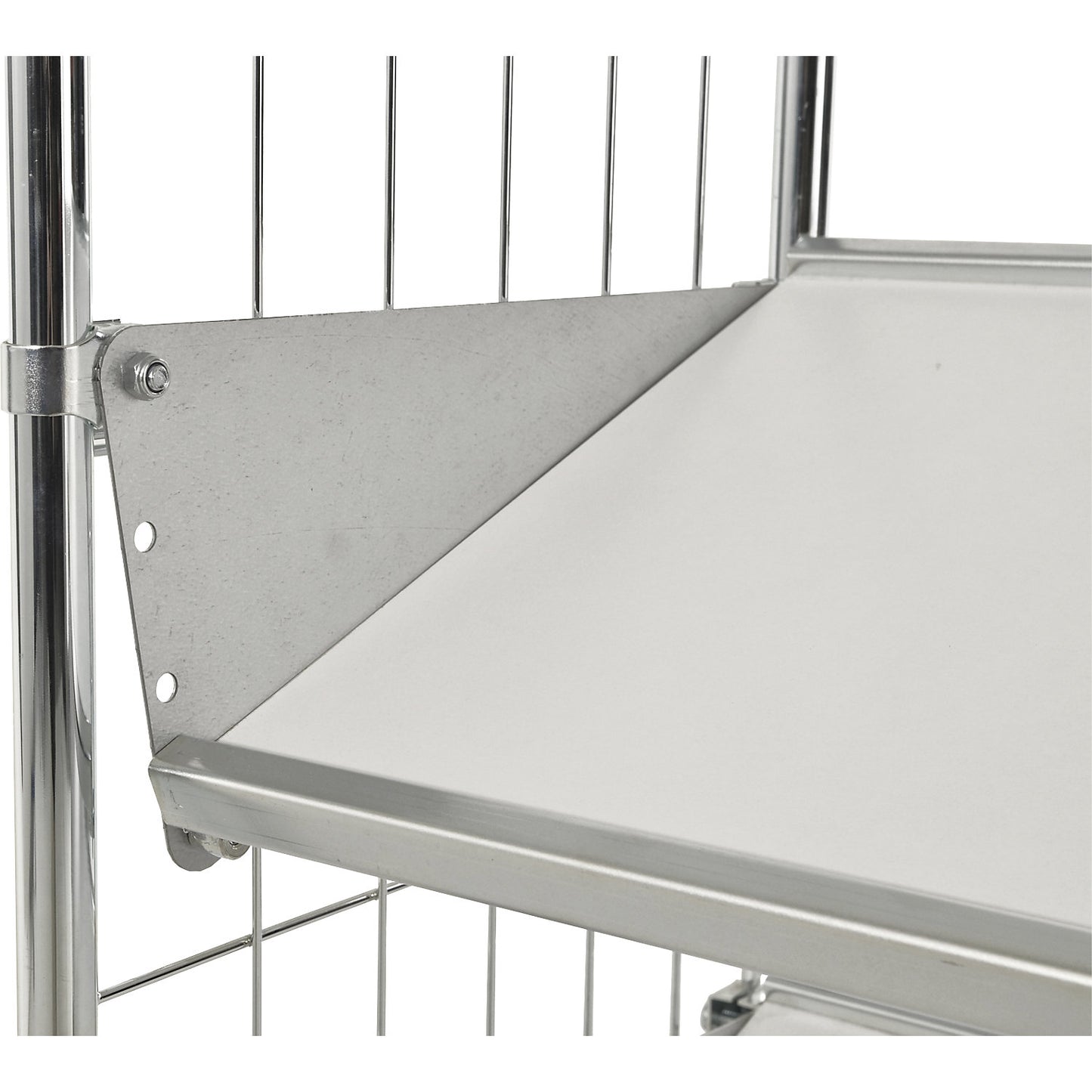 Shelf, inclined, LxW 610 x 250 mm, 1+ item.