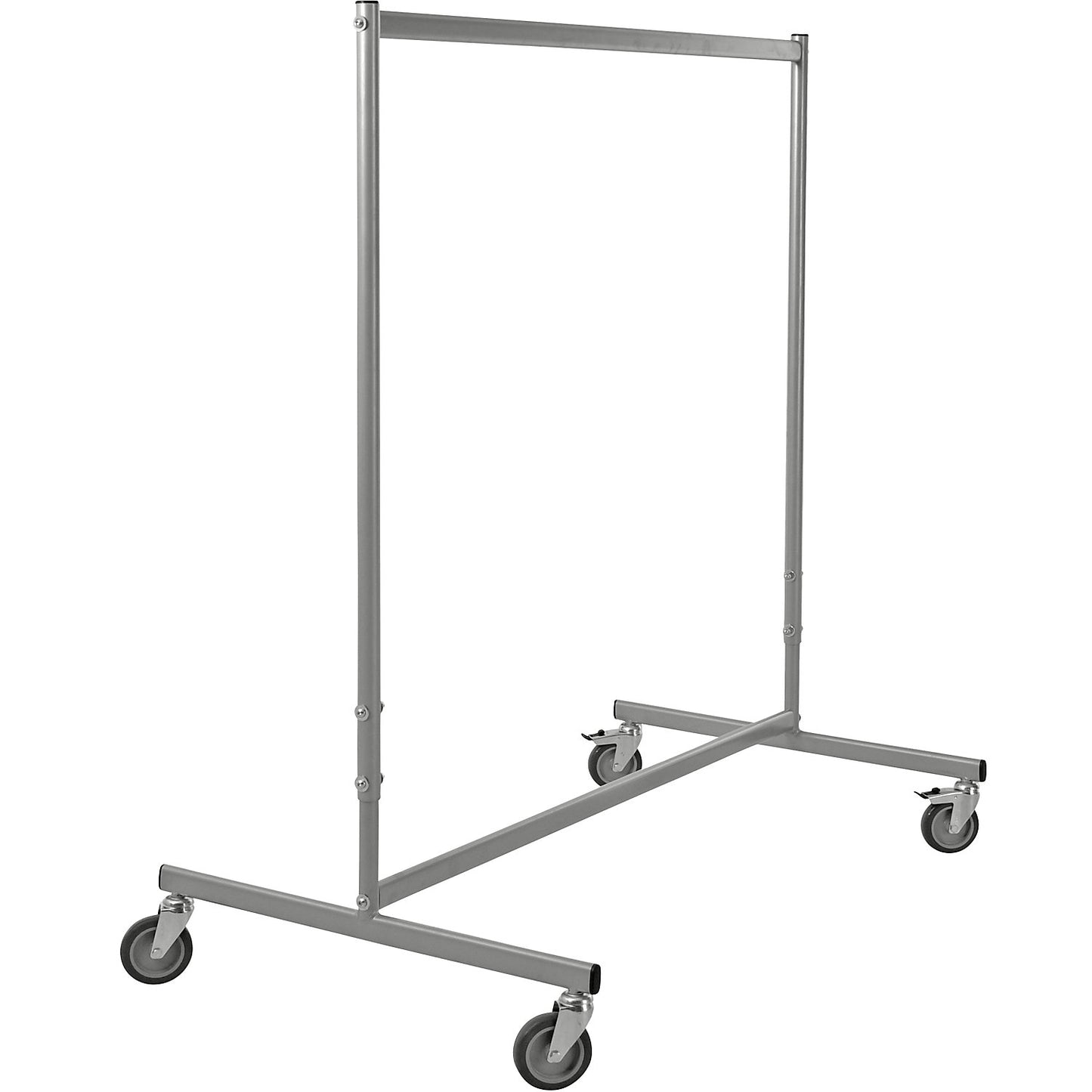 Mobile clothes rail, HxWxD 1830 x 1180 x 710 mm, max. load 75 kg.