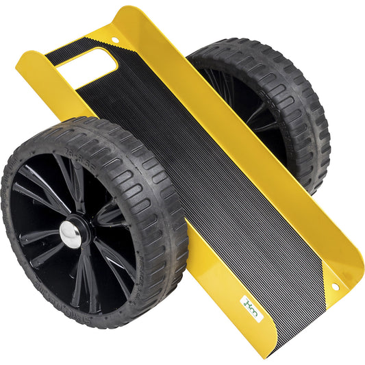 KM142650 panel dolly, LxWxH 490 x 380 x 260 mm, puncture proof tyres.