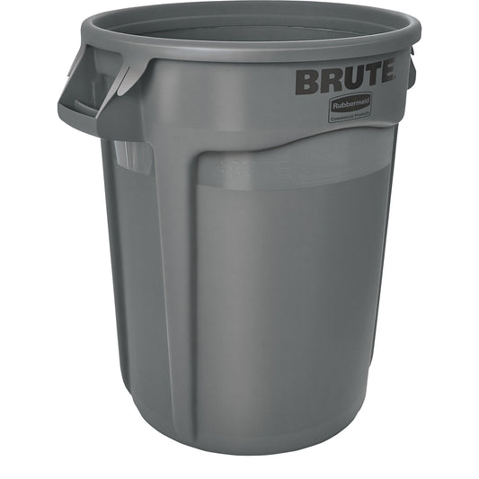 BRUTE® universal container, round, capacity 121 l, grey.