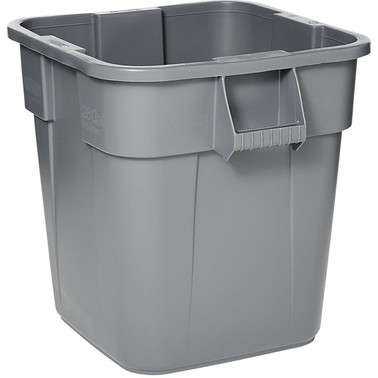 BRUTE® universal container, square, capacity 106 l, grey.