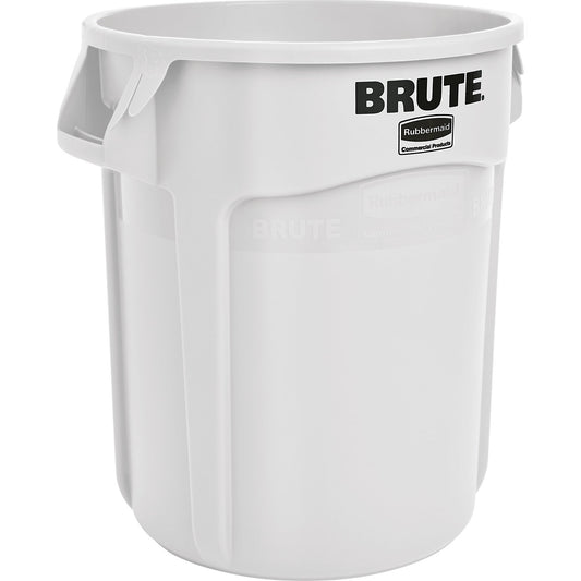 BRUTE® universal container, round, capacity 75 l, white.