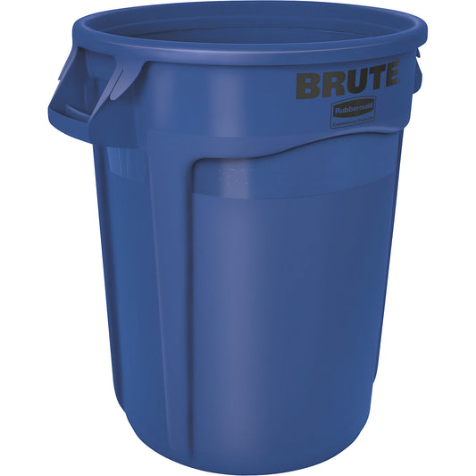 BRUTE® universal container, round, capacity 75 l, blue.