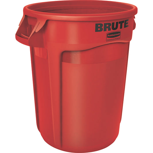 BRUTE® universal container, round, capacity 121 l, red.