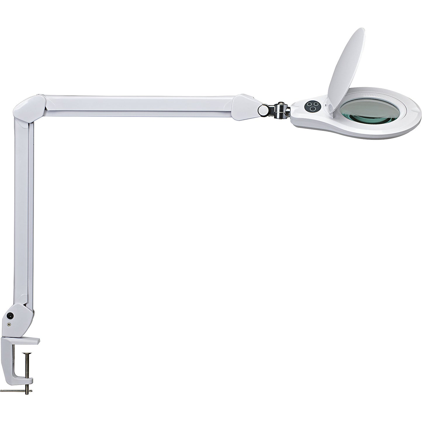 MAULsource LED magnifying lamp, dimmable, white.