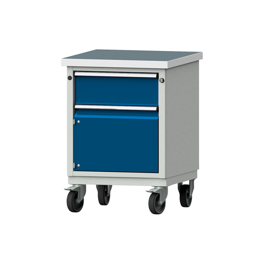 Compact workbench, mobile, mobile, universal worktop.