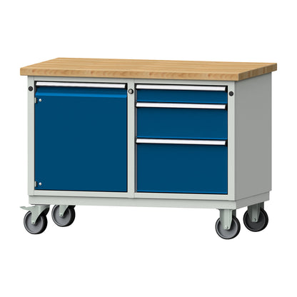 Compact workbench, mobile, mobile.