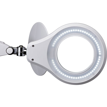 MAULsource LED magnifying lamp, dimmable, white.