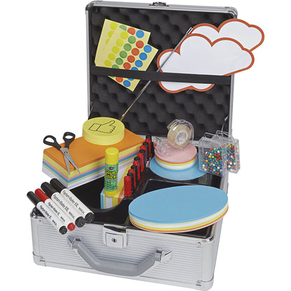 Aluminium presentation case, HxWxD 360 x 350 x 165 mm, includes 2362 individual parts.