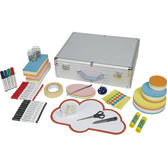 Aluminium presentation case, HxWxD 500 x 430 x 170 mm, includes 2782 individual parts.