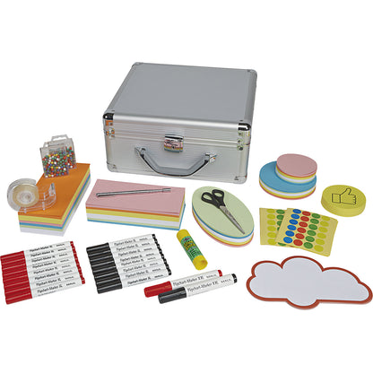 Aluminium presentation case, HxWxD 360 x 350 x 165 mm, includes 2362 individual parts.