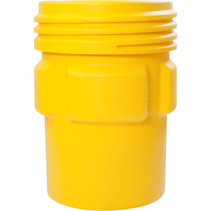 PE safety drum with UN coding, with screw on lid, capacity 361 l.