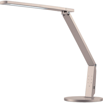 VARIO PLUS LED desk lamp, height 540 mm, champagne.