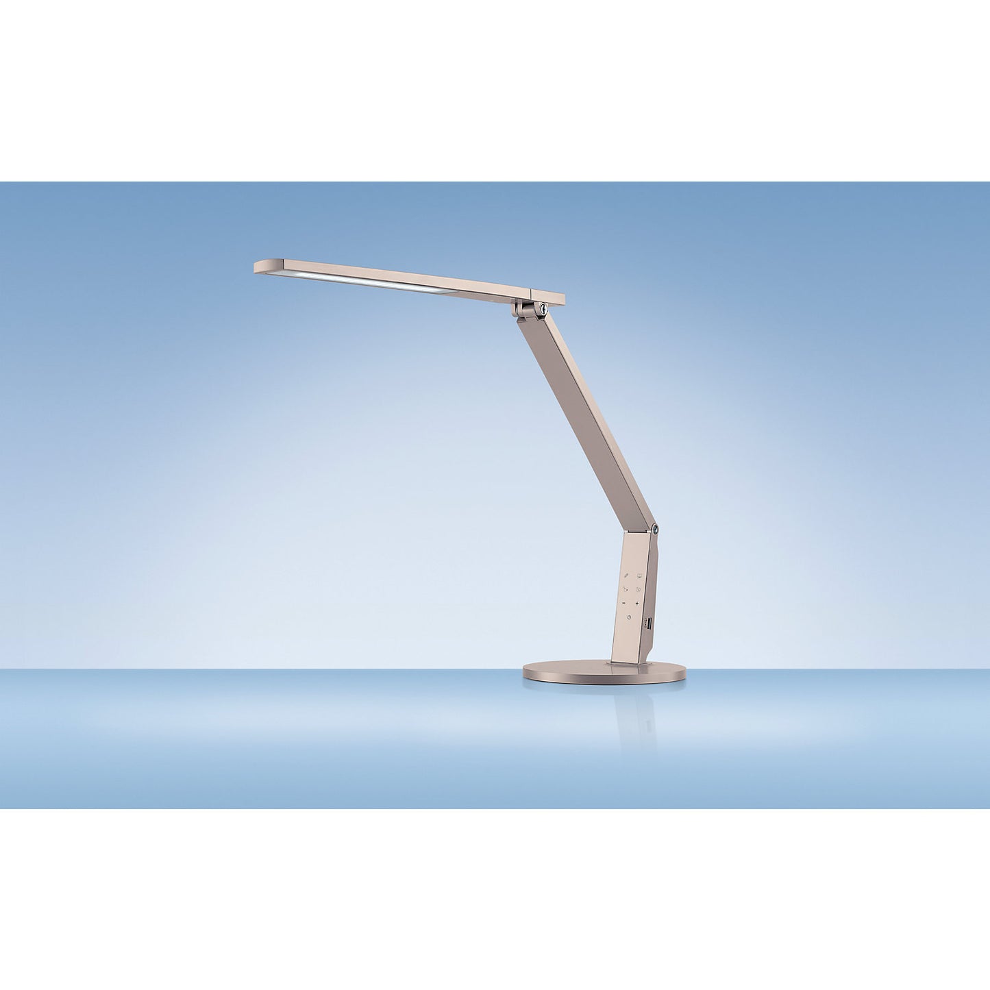 VARIO PLUS LED desk lamp, height 540 mm, champagne.