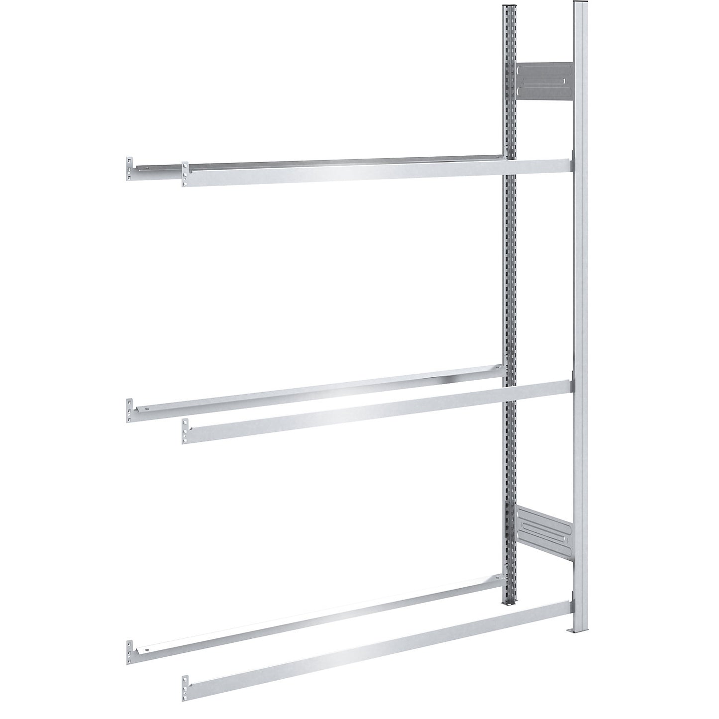 Tyre shelf unit, shelf height 2000 mm, extension shelf unit, WxD 1310 x 435 mm.