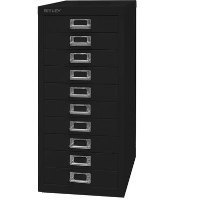 MultiDrawer™ 29 series, A4, 10 drawers, black.