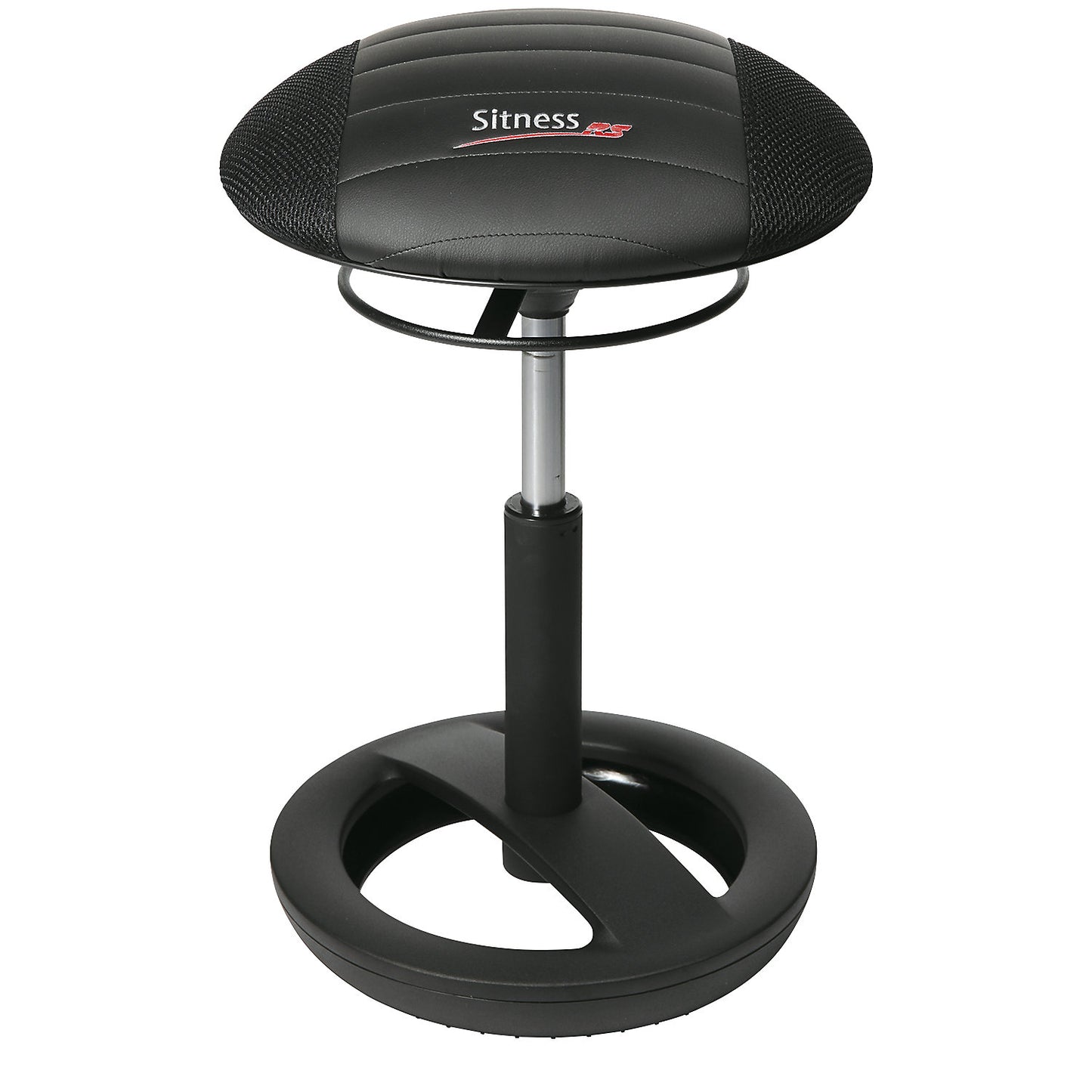 SITNESS RS BOB stool, seat Ø 385 mm, black / black.