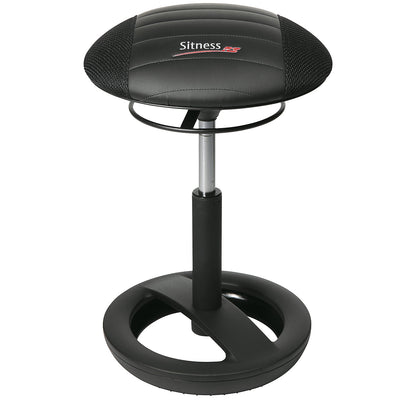 SITNESS RS BOB stool, seat Ø 385 mm, black / black.