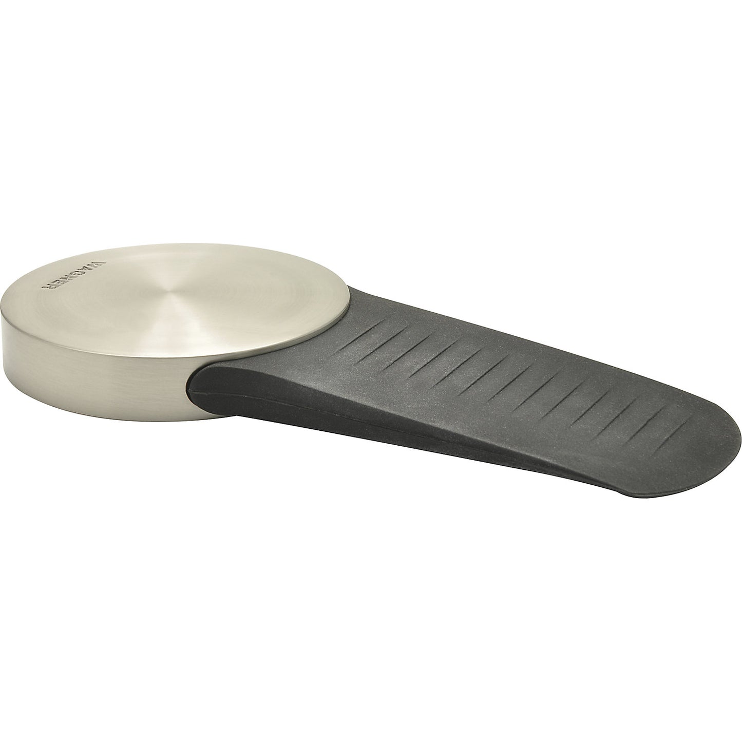 Designer door stopper with wedge, Ø 90 mm, pack of 2, height 17 mm.