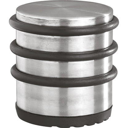 TOWER floor mounted door stopper, Ø 70 mm, pack of 2, height 70 mm.