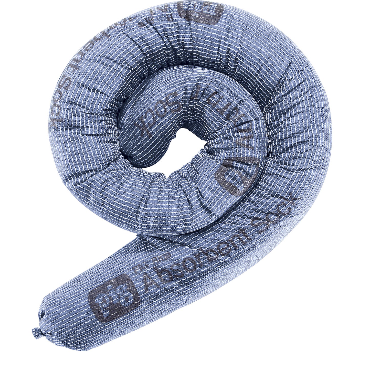 BLUE universal absorbent sheeting sock, length 1220 mm, Ø 80 mm, pack of 40.
