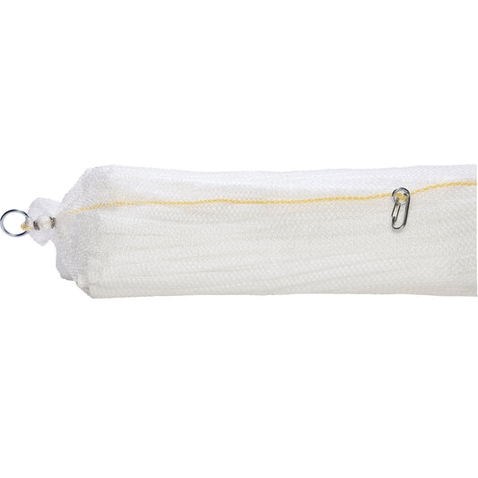 Oil-Only spaghetti absorbent sheeting barrier, length 3000 mm, pack of 4, Ø 200 mm, 181 l/pack.