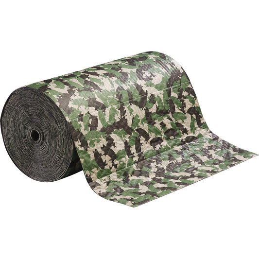 HAM-O® universal absorbent sheeting roll, universal version, length 46 m, width 810 mm, green.