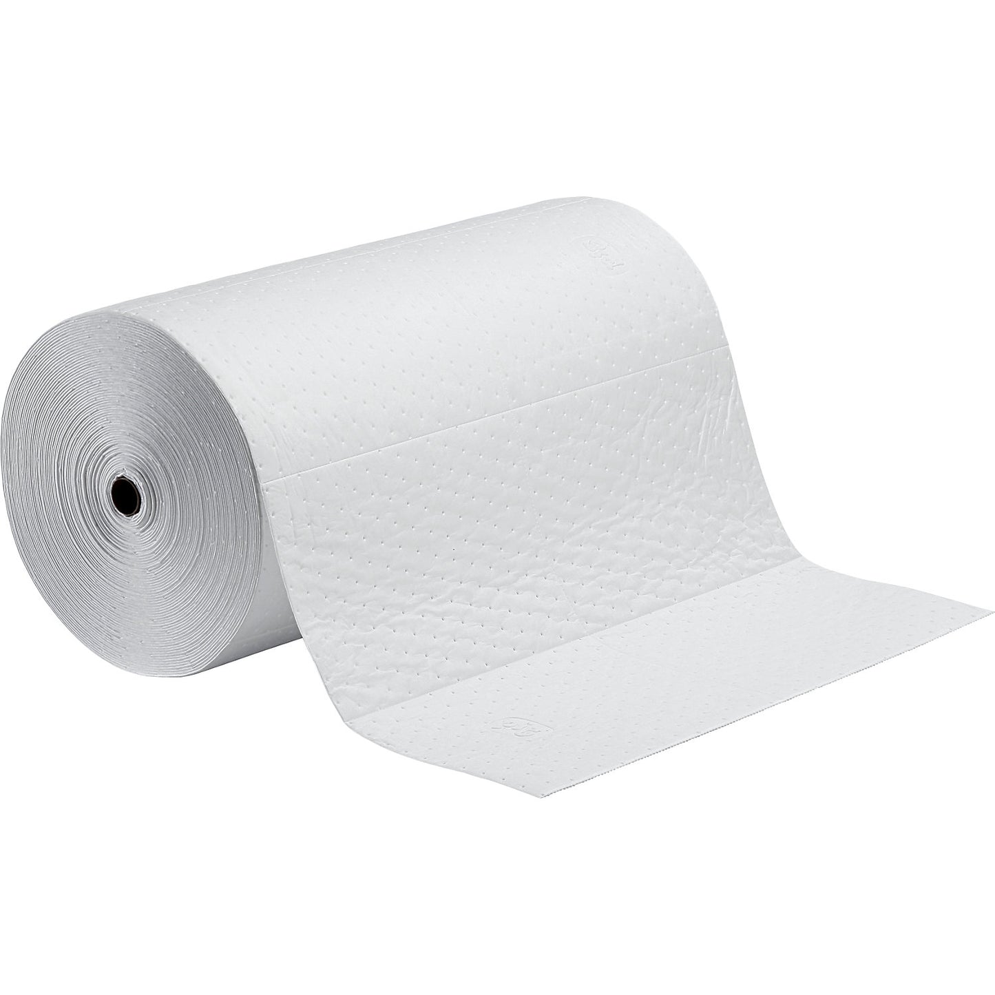 Oil-Only absorbent sheeting roll, heavyweight version, length 46 m, width 760 mm.