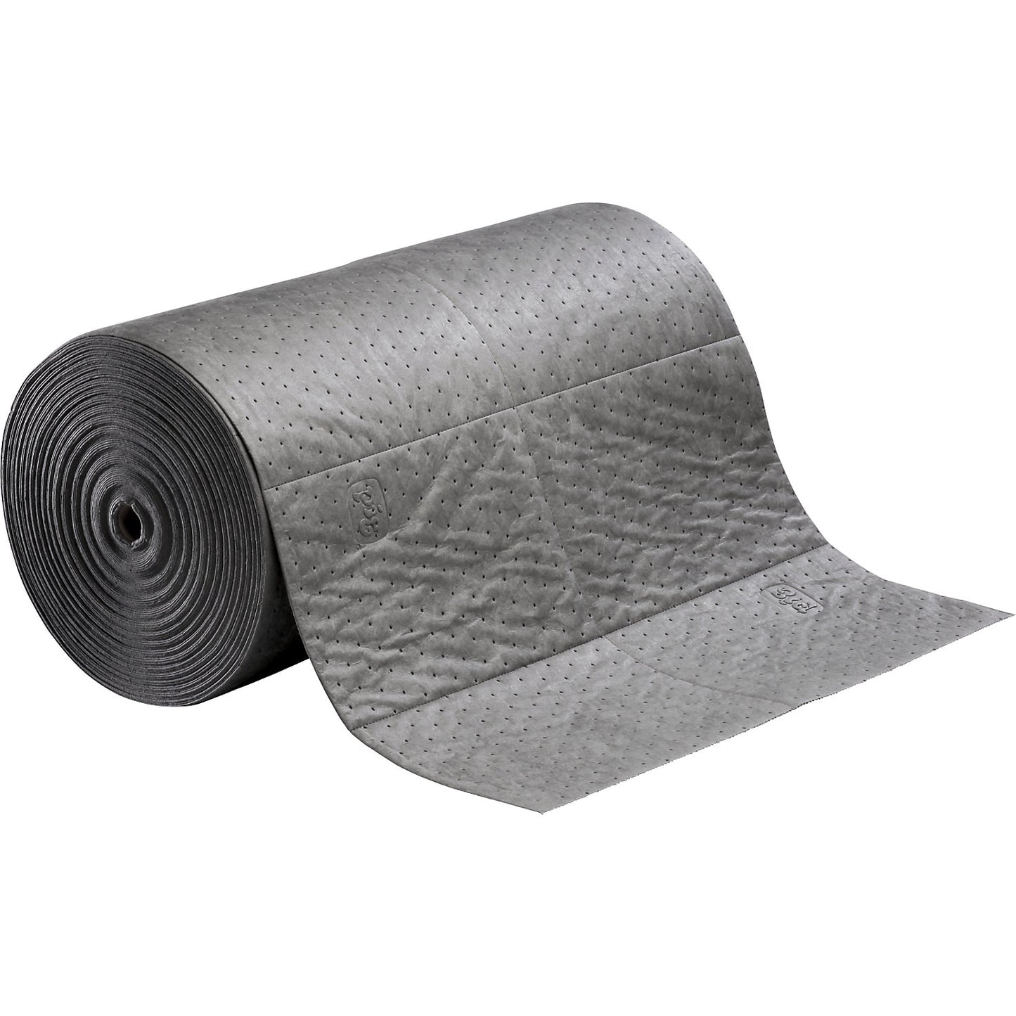 Universal absorbent sheeting roll, length 61 m, width 760 mm, perforated in lengths of 380 mm.